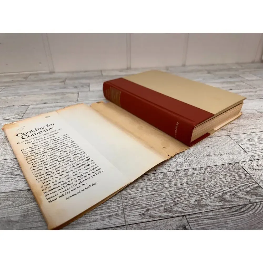 Vintage 1968 Farm Journal's Cooking for Company Cookbook Recipes HCDJ